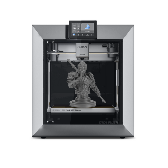 QIDI Plus4 3D Printer printing a detailed model