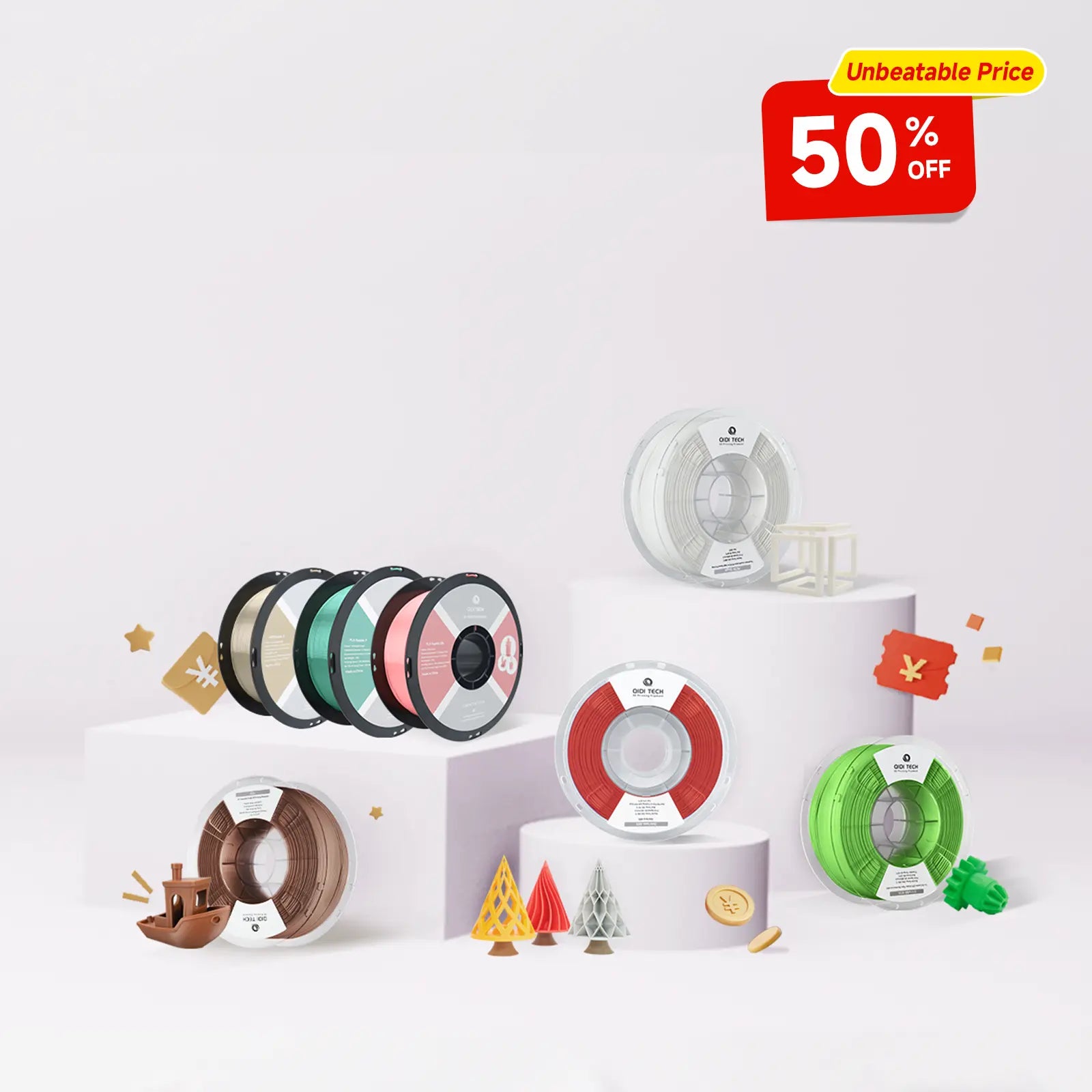Special Price Filament | Discount 3D Printer Filament – QIDI UK Store