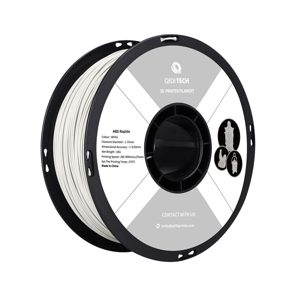 QIDI ABS Rapido White Filament