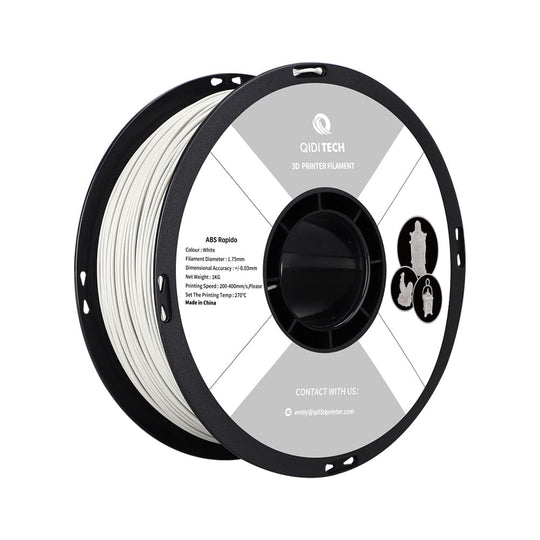QIDI ABS Rapido White Filament