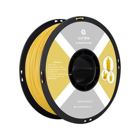 ABS Rapido Filament - Yellow HEX Code #FCE300