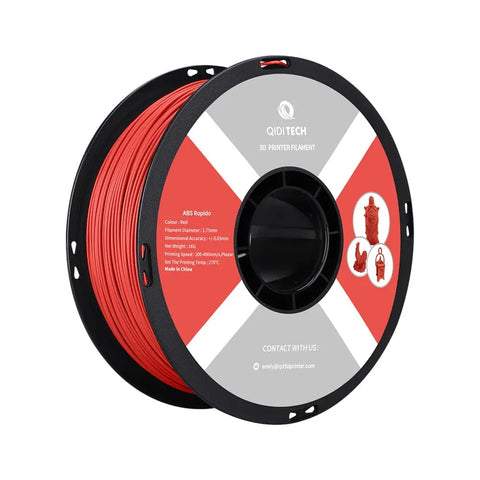 ABS Rapido Filament - Red HEX Code #8E0422