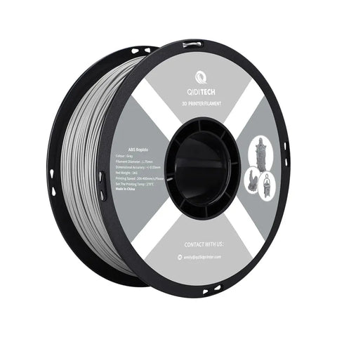 ABS Rapido Filament - Gray HEX Code #A0A0A0