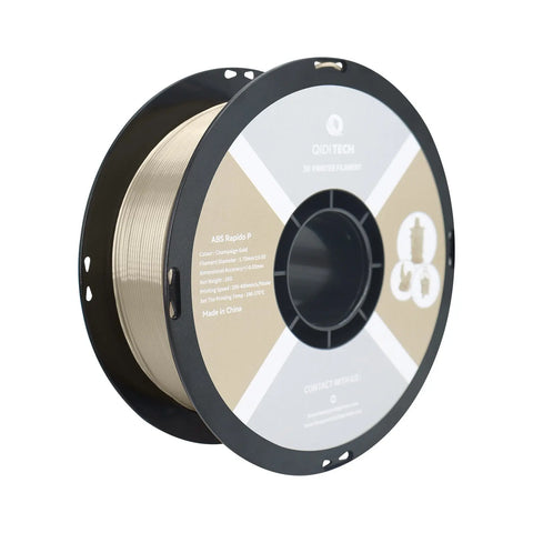 ABS Rapido Metal Filament - Champagne Gold HEX Code #C9C6A5