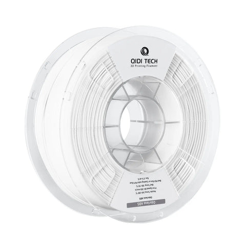 Odorless-ABS Rapido Filament - White HEX Code #FFFFFF