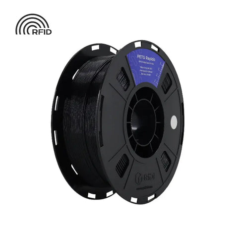 PETG Rapido - 1 Kg / Blcak HEX Code #0E0E0F