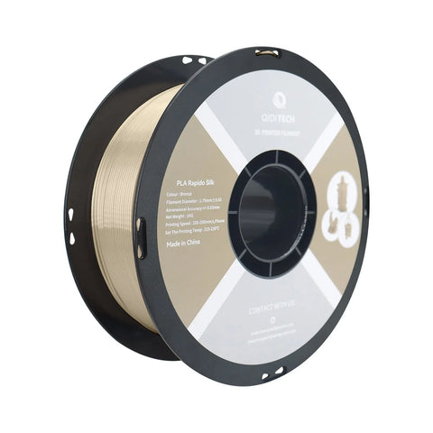 PLA Silk Filament - 1kg / UK / Bronze HEX Code #BEB09E