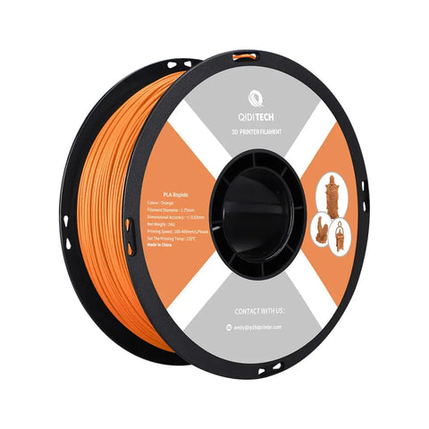PLA Rapido Filament - Orange HEX Code #FF6A13