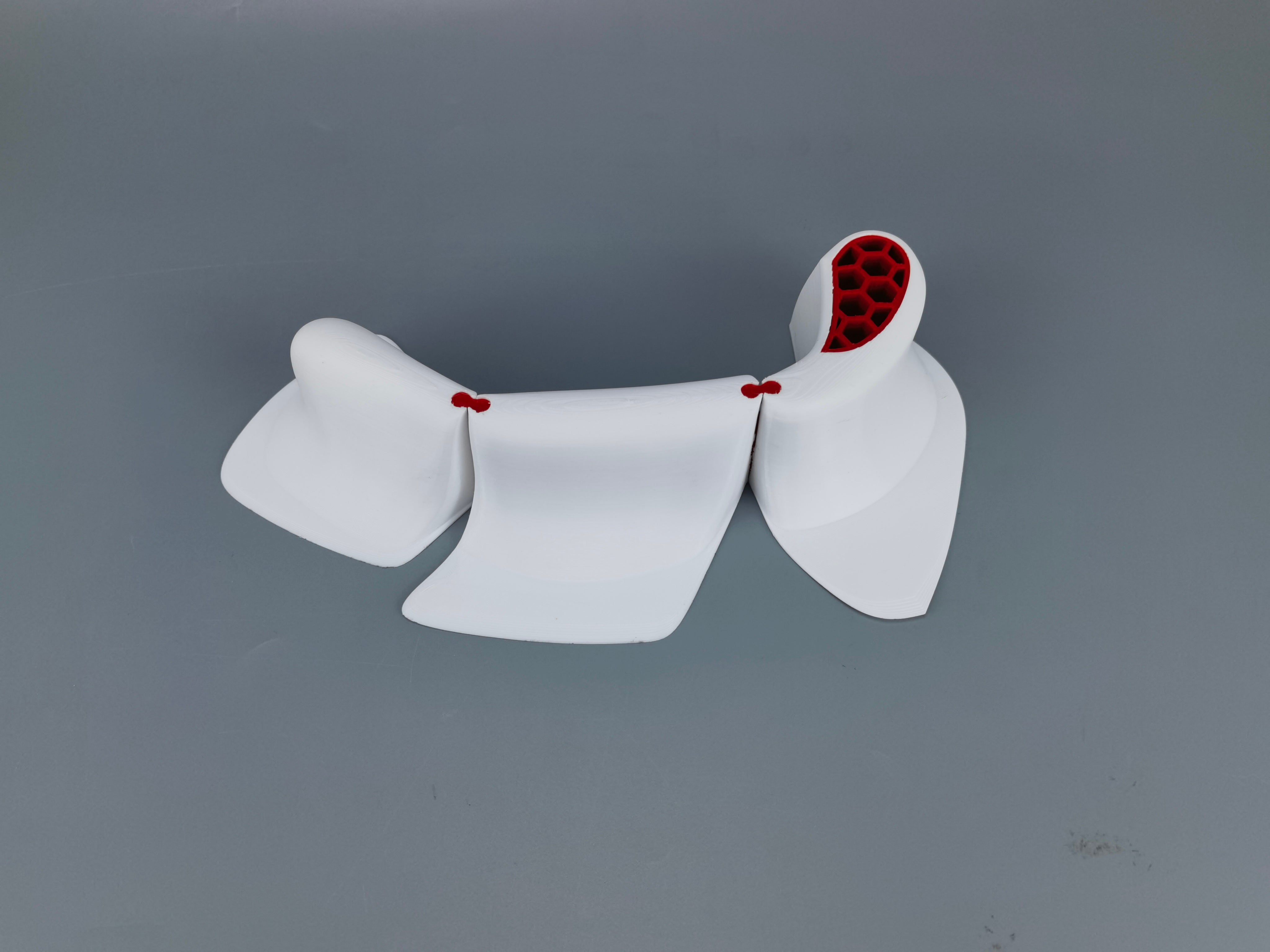 3D printed part with QIDI TPU95A-HF filament