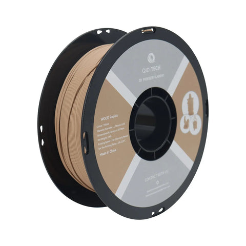 PLA Wood Filament - Yellow HEX Code #B7916C